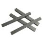 Tungsteno 99% elemento 74 Tiras de metal de metal puro Tiras de tungsteno 0.2x20x104mm Evek GmbH - 3