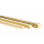 latón ms58 cuadrado 4x4mm – 20x20mm material macizo '2.0401