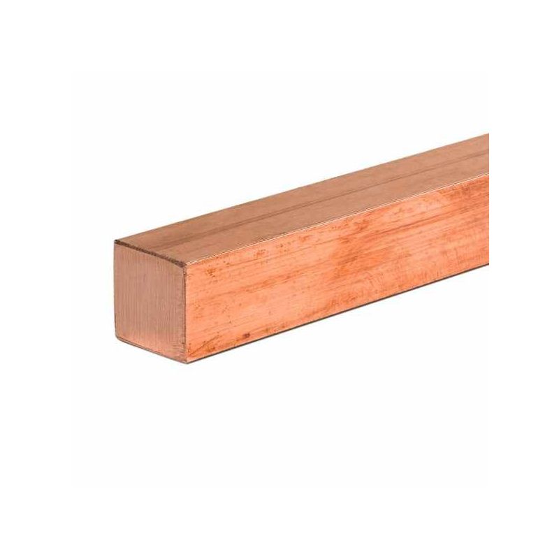 Cuadrado cobre 6x6-40x40mm cuadradillo cobre 2.0065 cuadradillo Cu-ETP Evek GmbH - 1