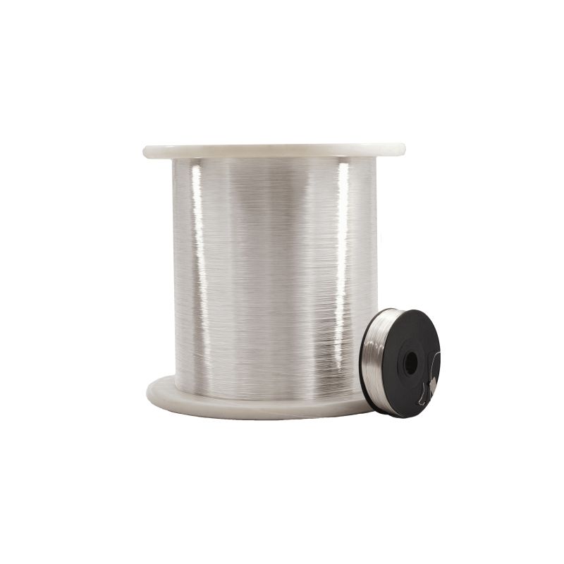 Alambre de cobre plateado Ø0.1-1mm Alambre de plata con núcleo de cobre joyería 2-750 metros