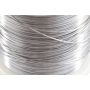 Alambre de acero inoxidable Ø0.05-3mm alambre de unión 1.4404 alambre de jardín 316L alambre artesanal 1-200 Met