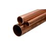 Tubo de cobre 3x0.5mm-54x1.5mm varilla 2.0090 Aisi C11000 calentar agua potable 0.1-2 metros
