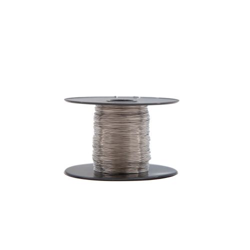 Alambre de acero inoxidable Ø0.05-3mm alambre de unión 1.4404 alambre de jardín 316L alambre artesanal 1-200 Met
