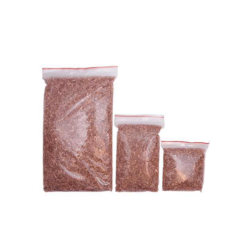 Cobre granulado 99,9% cobre puro Cu elemento 29 pureza Reciclado 100gr-5kg