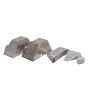 Cojinete de babbitt metal wm80 lingote de fundición de rodamiento de bolas de metal blanco 5gr-2kg