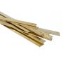 Barra plana de chapa de latón 30x2mm-90x6mm tiras cortadas a medida
