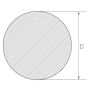 Varilla de bronce 13-51mm Rg7 Varilla redonda 2.1090 CuSn7ZnPb CC493K