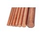 Varilla de cobre Ø2-50mm Cu-ETP Varilla redonda de cobre CW004A (Cu-ETP - 2.0065) Material redondo hasta 2 metros