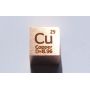 Cobre Cu cubo de metal 10x10mm pulido 99,95% pureza cubo