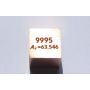 Cobre Cu cubo de metal 10x10mm pulido 99,95% pureza cubo