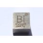 Cubo bimetálico de bismuto 10x10mm pulido pureza 99,99