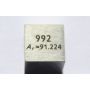 Circonio Zr cubo de metal 10x10mm pulido 99,2% pureza cubo