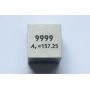 Gadolinio Gd cubo de metal 10x10mm pulido 99,99% pureza cubo