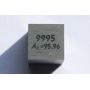 Molibdeno Mo metal cubo 10x10mm pulido pureza 99,95% cubo