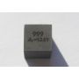 Carbono C cubo de metal 10x10mm pulido 99,9% pureza cubo