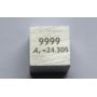 Cubo de metal pulido 10x10mm cubo de pureza