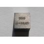Cubo de metal pulido 10x10mm cubo de pureza