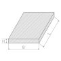 Chapa de acero 09g2s 0,5-60mm placas Gost