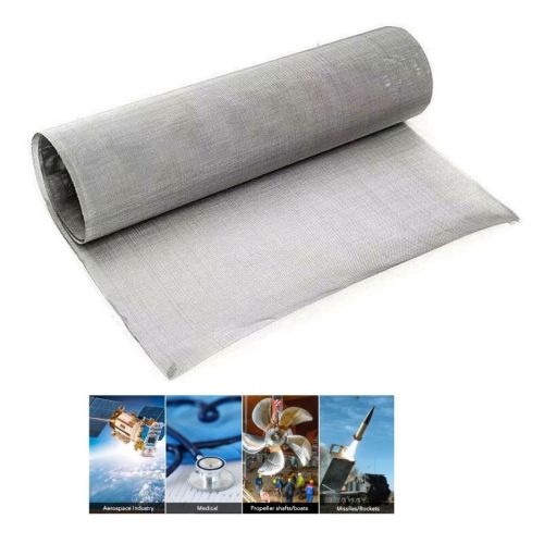 Malla de acero inoxidable 300-400Mesh Malla metálica 1.4404 V4A 316 L X2CrNiMo17-12-2