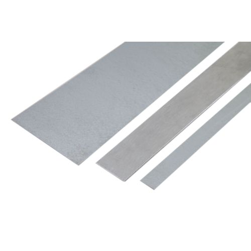 Barra plana de acero galvanizado 0,5x20mm-6x90mm tiras de chapa cortadas a medida tiras