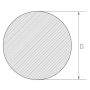 Titanio Grado 2 varilla de titanio 8-40mm varilla redonda 3.7035 B348 eje sólido 1.2-2metre